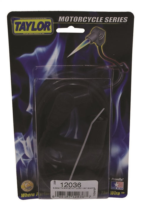 Taylor Cable 12036 ThunderVolt 8.2mm Motorcycle Ignition Wire Set - Truck Part Superstore