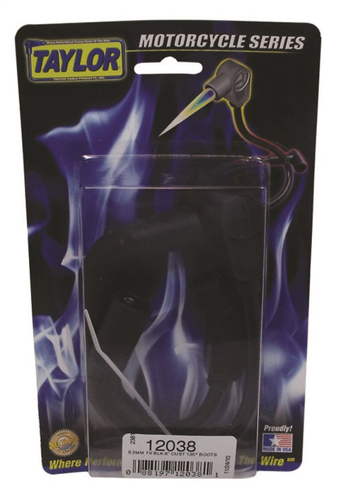 Taylor Cable 12038 ThunderVolt 8.2mm Motorcycle Ignition Wire Set - Truck Part Superstore