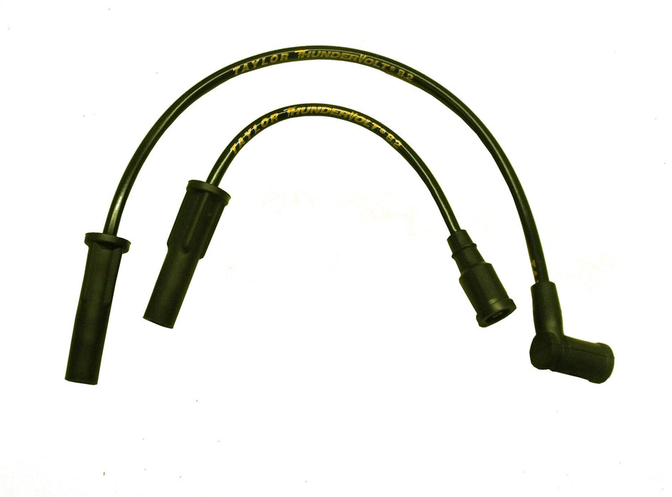 Taylor Cable 12063 ThunderVolt 8.2mm Motorcycle Ignition Wire Set; Black; - Truck Part Superstore