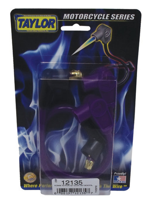 Taylor Cable 12135 TV 8.2 purple 12in custom MC 90 - Truck Part Superstore