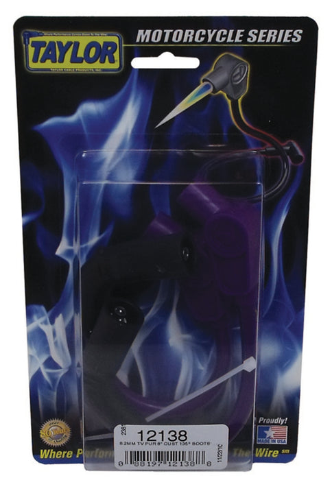 Taylor Cable 12138 TV 8.2 purple 8in custom MC 135 - Truck Part Superstore