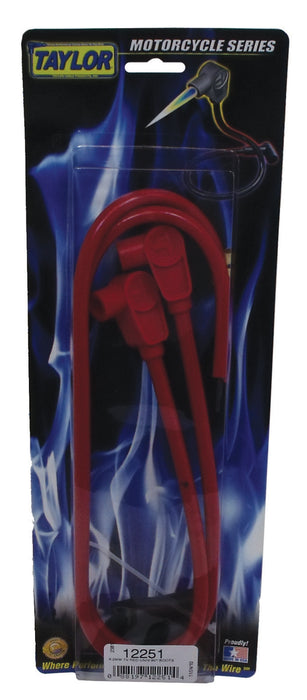 Taylor Cable 12251 ThunderVolt 8.2mm Motorcycle Ignition Wire Set - Truck Part Superstore