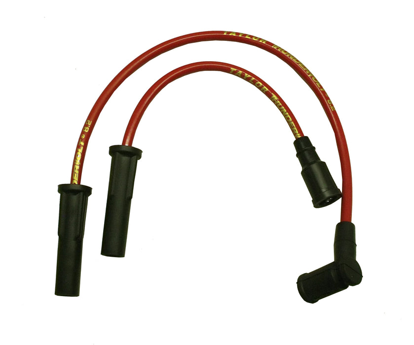 Taylor Cable 12263 ThunderVolt 8.2mm Motorcycle Ignition Wire Set; Red; - Truck Part Superstore