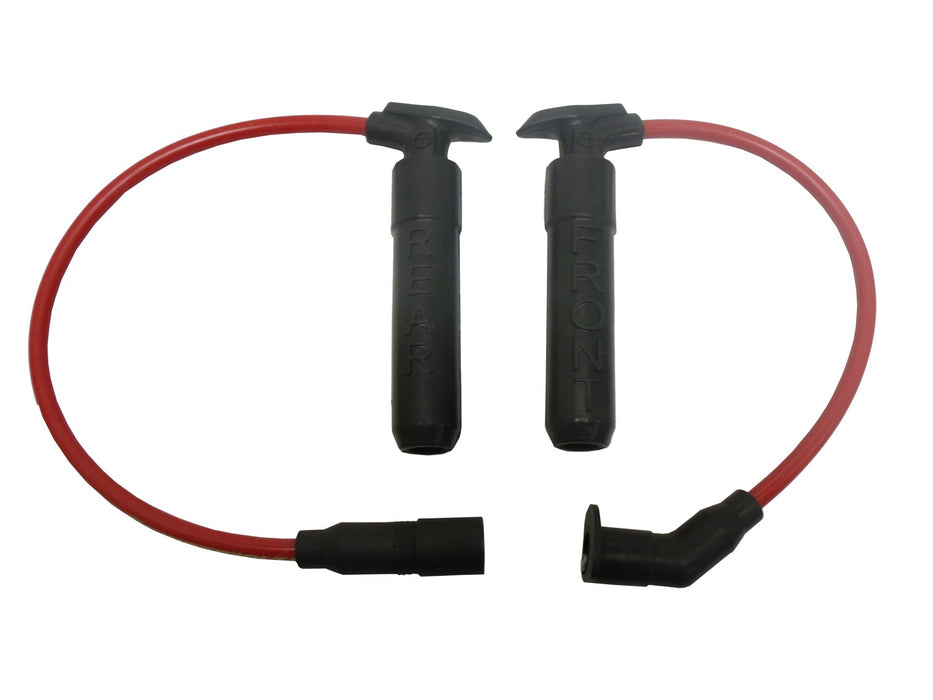 Taylor Cable 12270 ThunderVolt 8.2mm Motorcycle Ignition Wire Set; Red; Indian; R03; - Truck Part Superstore