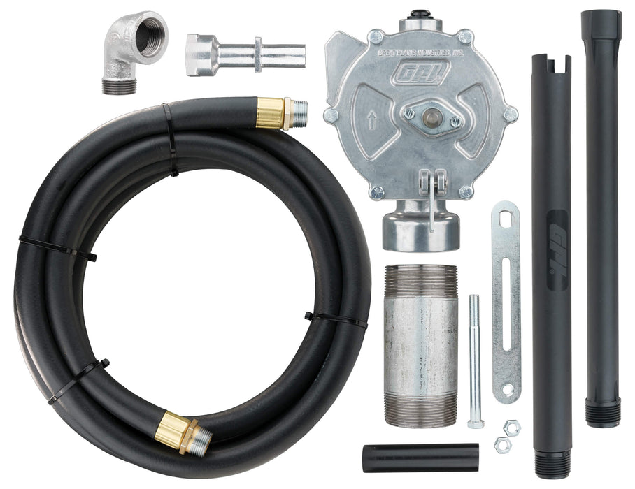 10 Gallon per 100 Revolutions Rotary Action Fluid Transfer Hand Pump - Truck Part Superstore