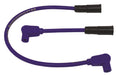 Taylor Cable 12631 ThunderVolt 8.2mm Motorcycle Ignition Wire Set; Custom Fit; Blue; 90 deg. Boots; - Truck Part Superstore