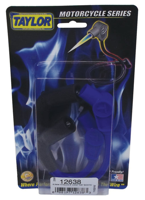Taylor Cable 12638 ThunderVolt 8.2mm Motorcycle Ignition Wire Set - Truck Part Superstore