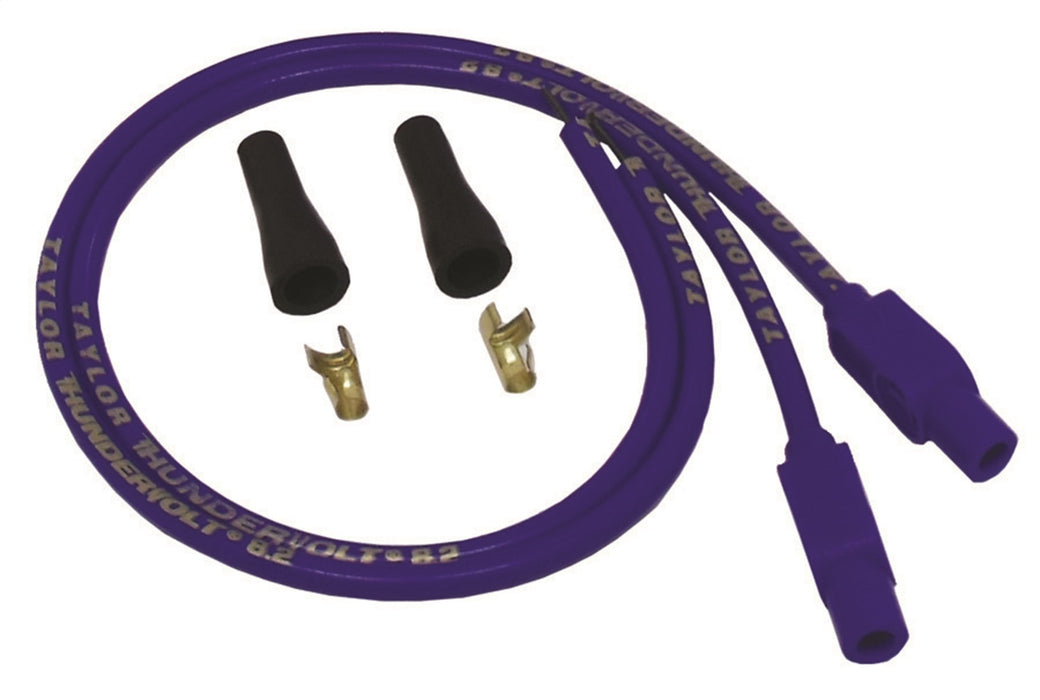 Taylor Cable 12655 ThunderVolt 8.2mm Motorcycle Ignition Wire Set - Truck Part Superstore