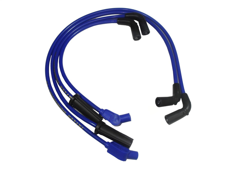 Taylor Cable 12668 ThunderVolt 8.2mm Motorcycle Ignition Wire Set; Blue; - Truck Part Superstore