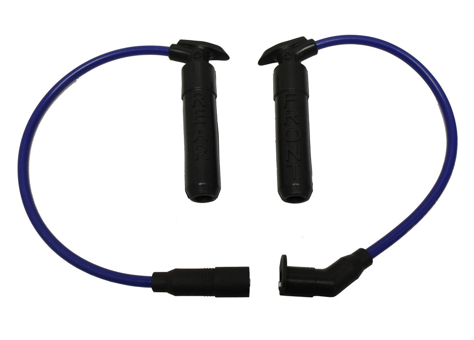 Taylor Cable 12669 ThunderVolt 8.2mm Motorcycle Ignition Wire Set; Blue; R02; - Truck Part Superstore