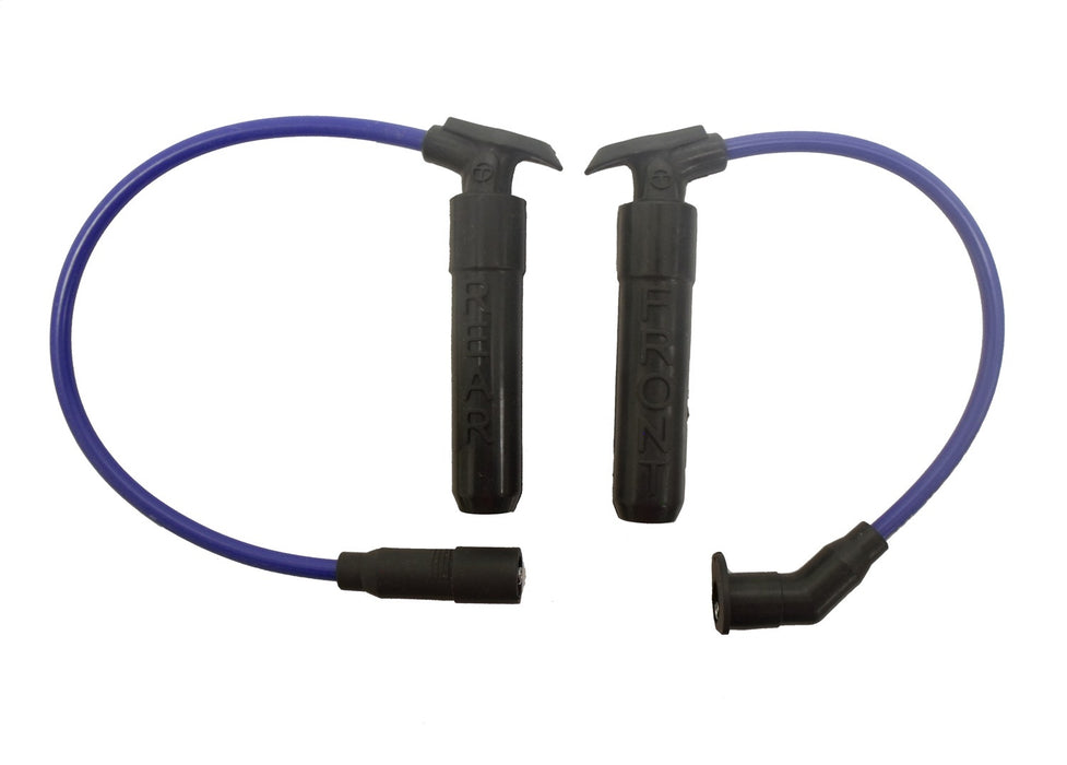 Taylor Cable 12670 ThunderVolt 8.2mm Motorcycle Ignition Wire Set; Blue; Indian; R03; - Truck Part Superstore