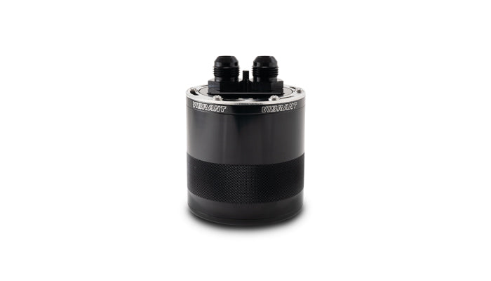 Vibrant Performance 12760 Catch Can Assembly, Small (0.75L), 2-Port model - Truck Part Superstore