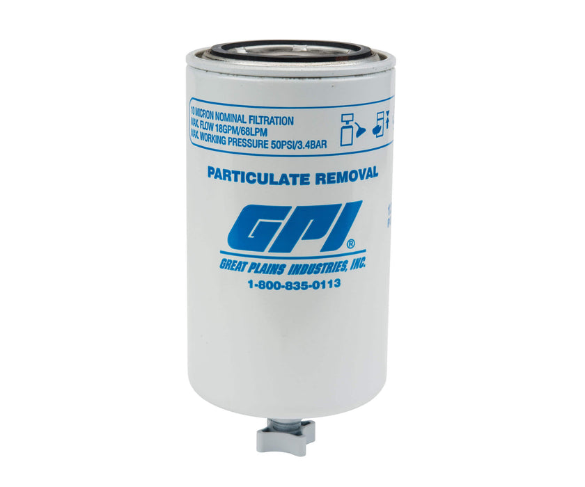 18 GPM, 10 Micron, Quick-Fit Replacement Particulate Filter - Truck Part Superstore
