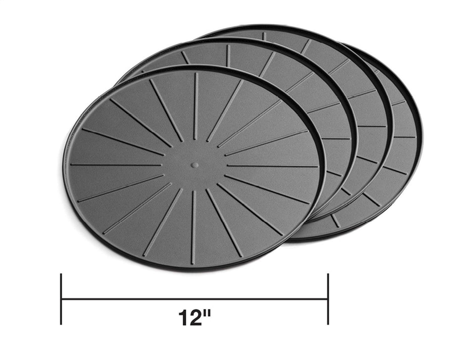 Weathertech 8A12CSTBK Round Coaster Set - Truck Part Superstore