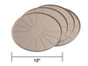 Weathertech 8A12CSTTC Terracotta Round Coaster Set - Truck Part Superstore