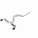 MagnaFlow Exhaust Products 19622 NEO Series Black Chrome Tips Cat-Back System - Truck Part Superstore