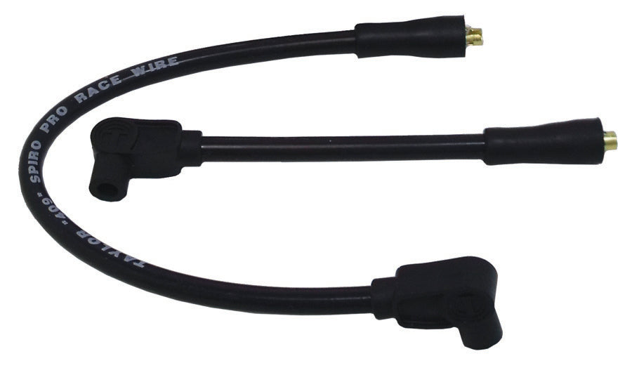 Taylor Cable 13030 409 Spiro-Pro Motorcycle Ignition Wire Set; Custom Fit; Black; 90 deg. Boots; - Truck Part Superstore