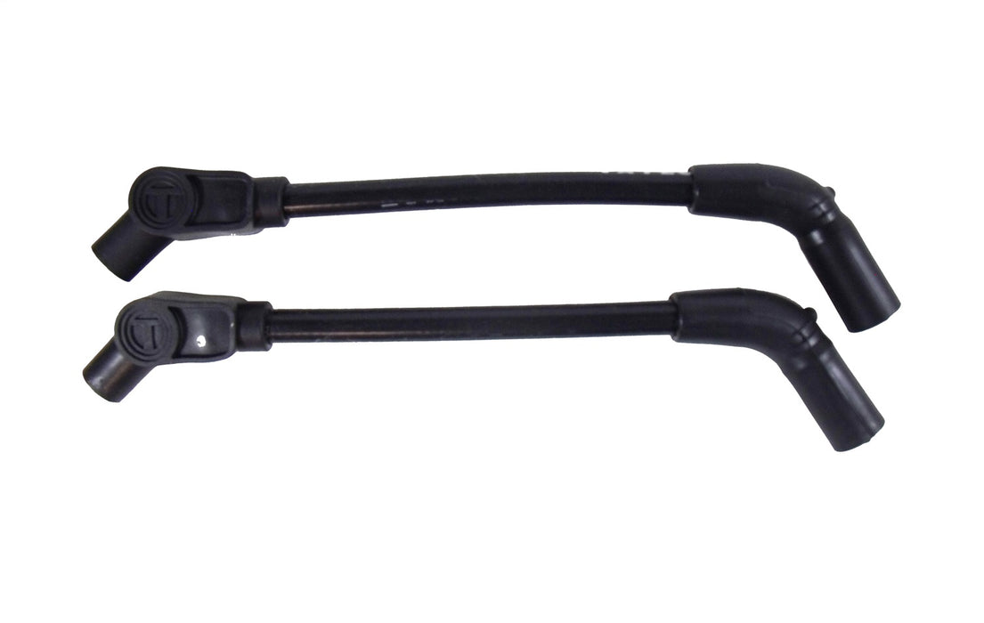 Taylor Cable 13038 409 Spiro-Pro Motorcycle Ignition Wire Set; 8 in. Custom; Black; 135 deg. Boot; - Truck Part Superstore