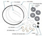 Overhaul Kit for HP-90 Hand Fuel Transfer Pump - Truck Part Superstore