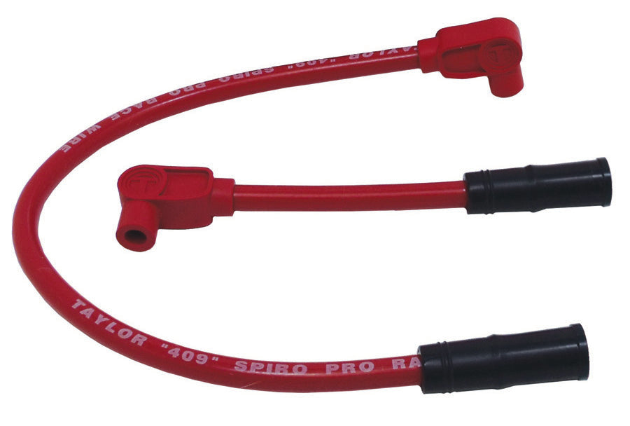 Taylor Cable 13231 409 Pro Race Ignition Wire Set; Custom Fit; Red; 90 deg. Boots; - Truck Part Superstore