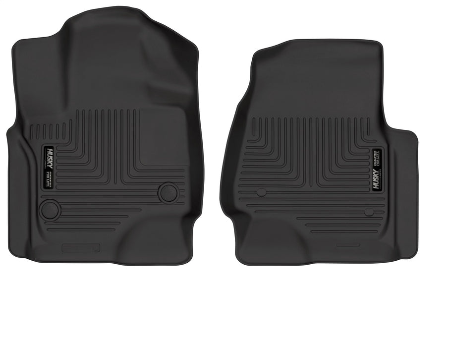 Husky Liners 13341 Weatherbeater-Front Floor Liners for Select Ford Expedition, Lincoln Navigator