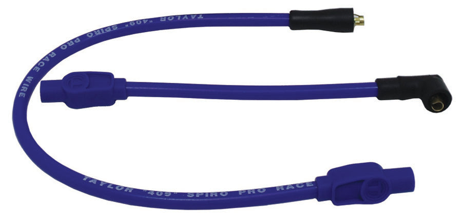 Taylor Cable 13632 409 Pro Race Ignition Wire Set; Custom Fit; Blue; 180 deg. Boots; - Truck Part Superstore