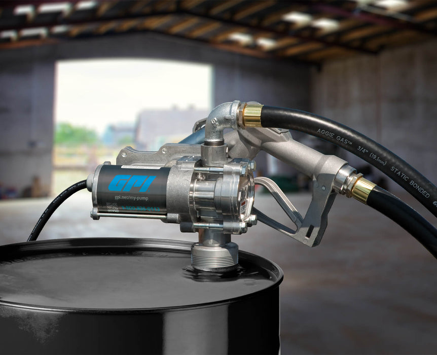 GPI 8 GPM 12V Fuel Transfer Pump - Truck Part Superstore