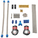 Edelbrock 71810 Nitrous Oxide Plumbing Kit - Truck Part Superstore