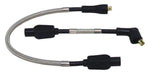 Taylor Cable 14032 8mm Full Metal Jacket Motorcycle Ignition Wire Set; Custom Fit; 180 deg. Boots; - Truck Part Superstore