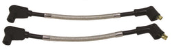 Taylor Cable 14035 8mm Full Metal Jacket Motorcycle Ignition Wire Set - Truck Part Superstore