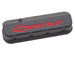Proform 141-876 Engine Valve Covers; Tall; Die-Cast; BB Chevy; Black Crinkle w/ Red Chevy Logo - Truck Part Superstore