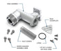 Base Assembly Kit for GPI L-Series Heavy Duty Oil Pumps - Truck Part Superstore