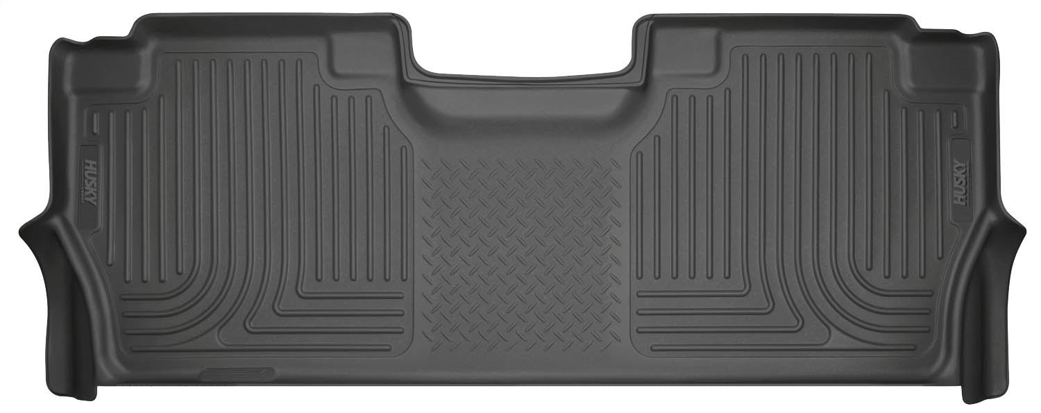 Husky Liners 14401 Weatherbeater-2nd Seat Floor Liner for Select Ford F-150, Ford F-150 Lightning, Ford F-250 Super Duty, Ford F-350 Super Duty, Ford F-450 Super Duty