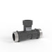 Replacement Threaded PVC Tee for FLOMEC AQUAsonic Series Flow Meters - Truck Part Superstore
