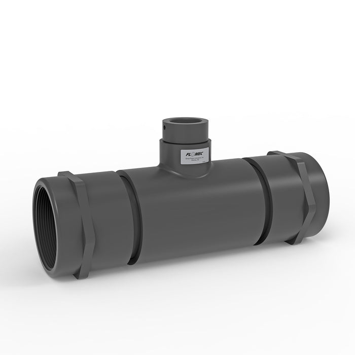 Replacement Threaded PVC Tee for FLOMEC AQUAsonic Series Flow Meters - Truck Part Superstore