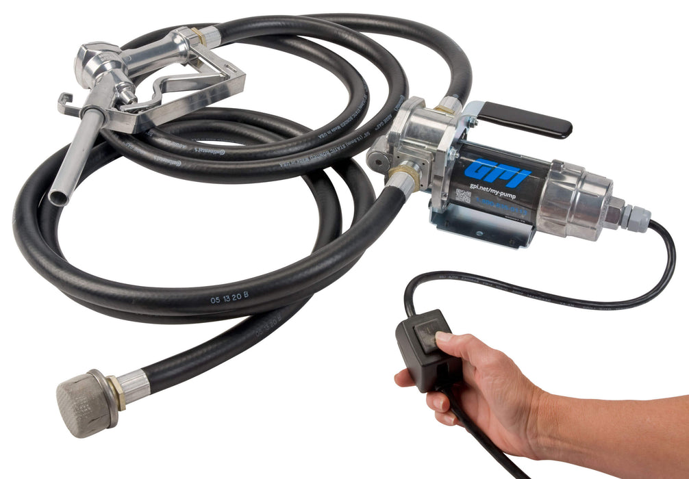GPI 8 GPM 12V Portable Fuel Transfer Pump - Truck Part Superstore