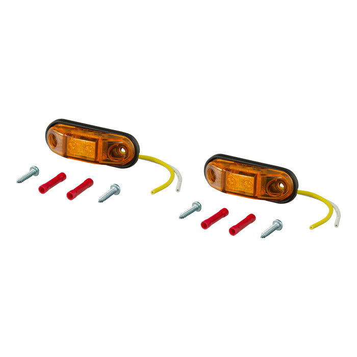 ARIES 1500240 Jeep Fender Flare LED Side Markers for Select Jeep Wrangler