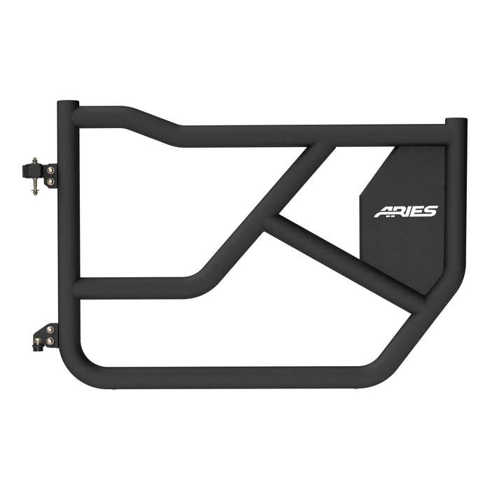 ARIES 1500250 Front Black Aluminum Tube Doors for Ford Bronco 4-Door for Select Ford Bronco