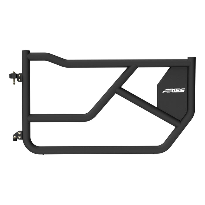 ARIES 1500255 Front Black Aluminum Tube Doors for Ford Bronco 2-Door for Select Ford Bronco