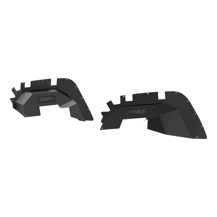 ARIES 1500550 Jeep Wrangler JL Aluminum Front Inner Fender Liners for Select Jeep Wrangler