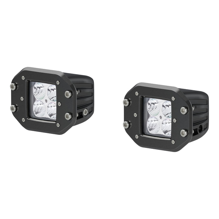 ARIES 1501250 2" Square Flush-Mount LED Lights (2,200 Lumens)