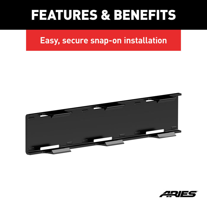 ARIES 1501261 LED Light Cover for 10" Single-Row Light Bars