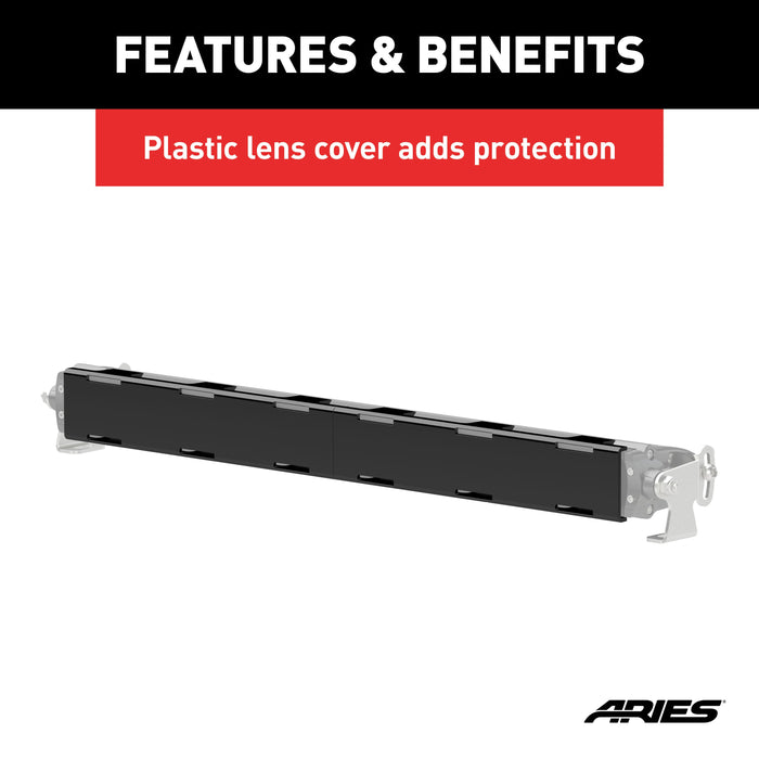 ARIES 1501263 LED Light Covers for 20" Light Bar