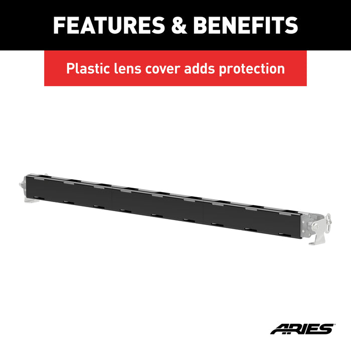 ARIES 1501265 LED Light Covers for 30" Light Bar