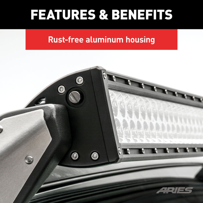ARIES 1501278 50" Double-Row LED Light Bar (24,000 Lumens)