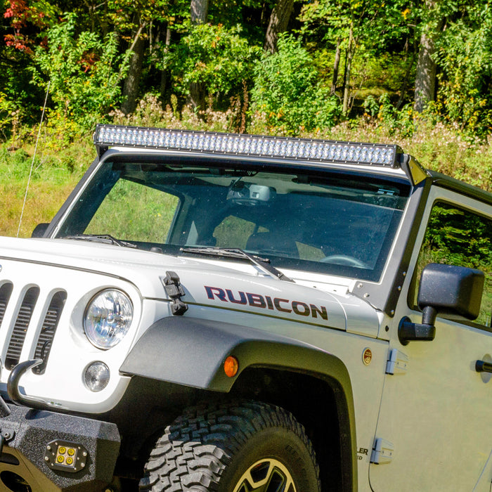 ARIES 1501301 Jeep JK Roof Light and Brackets for Select Jeep Wrangler