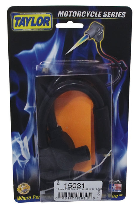 Taylor Cable 15031 10.4 TV50 blk 19/7in custom MC 90 - Truck Part Superstore