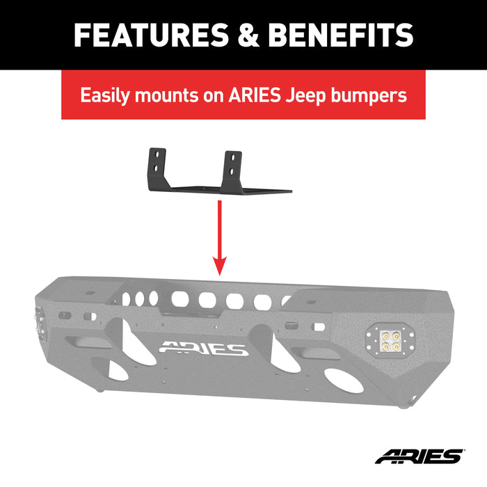 ARIES 15600FB Winch Fairlead Mount