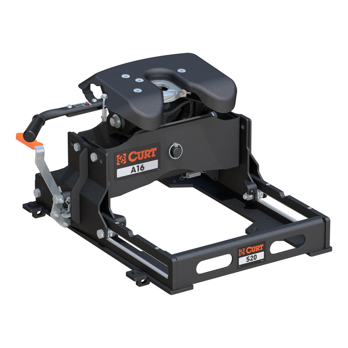 CURT 16052 CURT 16052 A16 5th Wheel Slider Hitch for Short Bed Trucks, 16,000 lbs - Truck Part Superstore