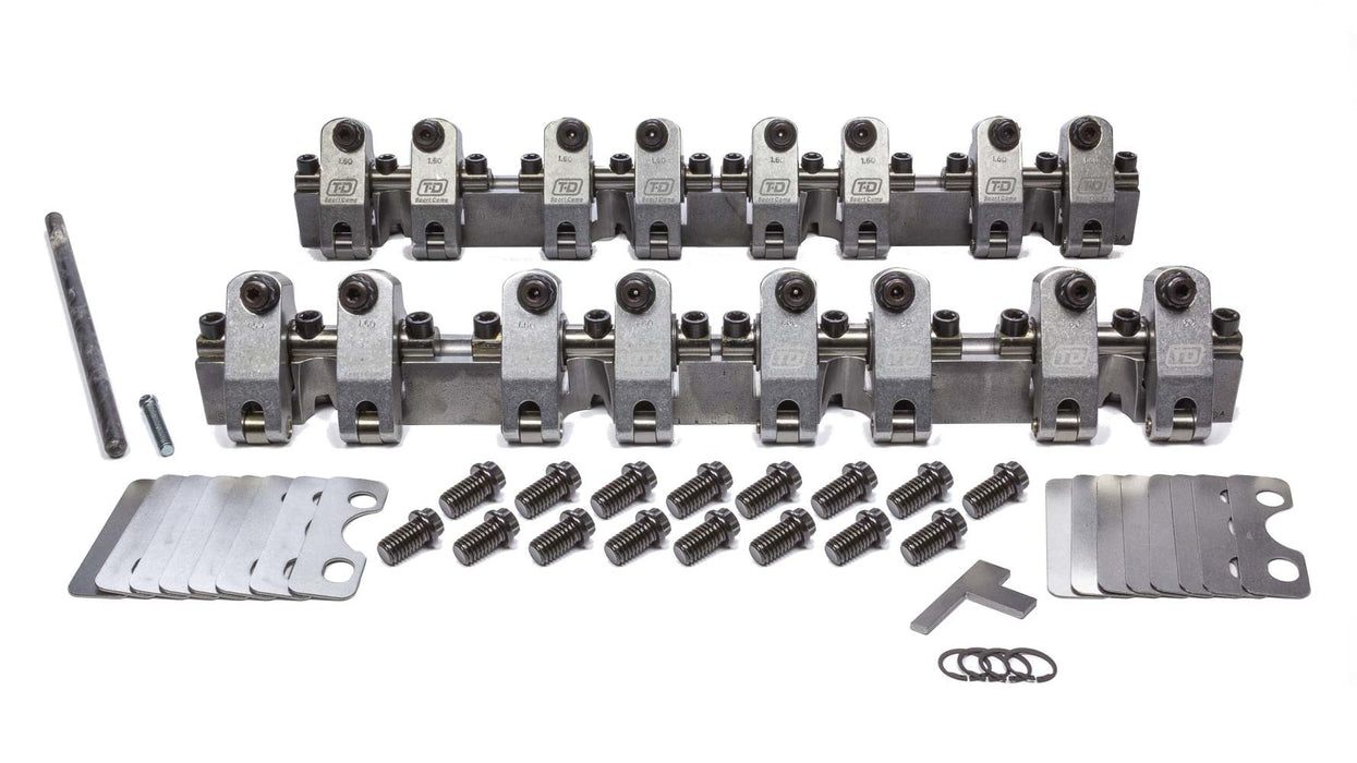 T AND D MACHINE 10000-160/160 SBC Sport Comp Shaft R/A Kit 1.60/1.60 Ratio